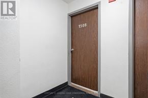 Toronto (Tam O'shanter-Sullivan) condo for rent - A brown door with the number 1508 on it.