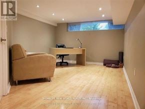 Richmond Hill (Crosby) apartment for rent - A room with a desk, chair, and window.
