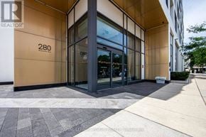 Toronto (Casa Loma) condo for rent - The image shows the front of a building with the number 280 on it.