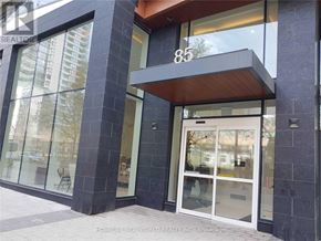 Toronto (Church-Yonge Corridor) condo for rent - The entrance to a building with the number 85 on it.