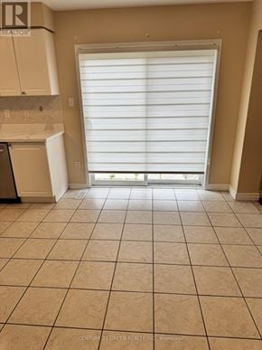 Milton (Cl Clarke) apartment for rent - A kitchen area with a window covered by white blinds.