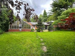 Hamilton (Meadowlands) apartment for rent - A green lawn with a shed and a house in the background.