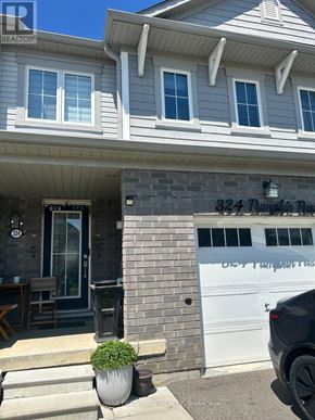 Hamilton (Binbrook) townhouse for rent - A house with the number 324 on the front.