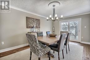 Newmarket (Stonehaven-Wyndham) apartment for rent - A dining room with a wooden table and chairs.