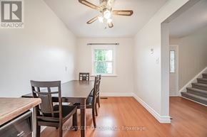 Oshawa (Eastdale) apartment for rent - A dining room with a table and chairs.