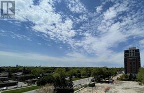 Toronto (Humber Heights) condo for rent - A construction site with a building under construction in the background.