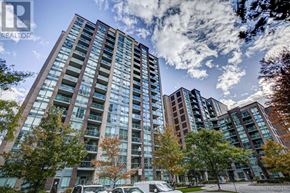 Toronto (Islington-City Centre West) condo for rent - A tall residential building with multiple floors and balconies.