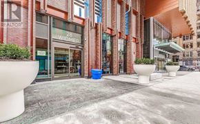 Mississauga (Hurontario) condo for rent - A building with the number 28 on it.