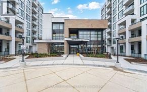 Milton (Cb Cobban) condo for rent - The image shows a modern building with a glass entrance and a sign that reads "75 WORDS".
