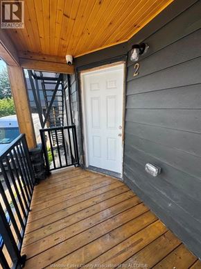 Windsor apartment for rent - 945 WELLINGTON AVENUE Unit# 2 2