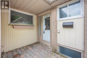 Brampton (Northwood Park) apartment for rent - A small balcony with a door and a window.