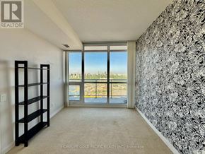 Toronto (Bayview Village) condo for rent - A room with a view of the city through the window.