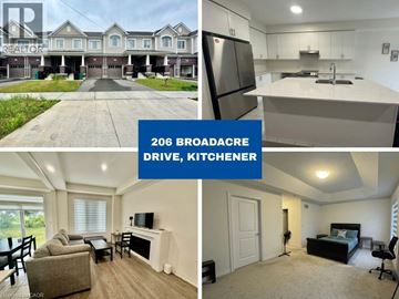 Kitchener townhouse for rent - 206 BROADACRE Drive