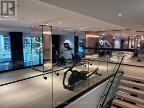 Toronto (Mount Pleasant West) condo for rent - A gym with treadmills and exercise bikes.