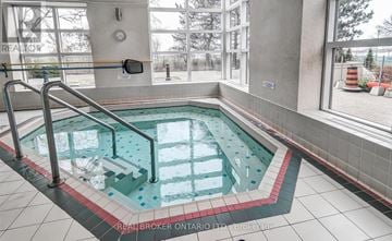 Toronto (Mimico) condo for rent - A hot tub in a room with a window.