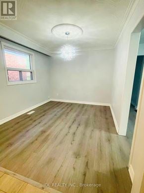 Toronto (Agincourt South-Malvern West) apartment for rent - A room with wooden flooring and a window.