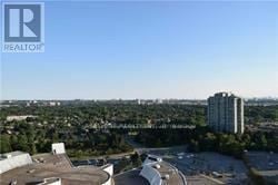 Toronto (Bendale) condo for rent - A realtor logo is on a picture of a city.