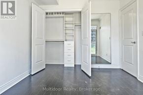 Toronto (Mimico) condo for rent - A room with a multitude of drawers in a white cabinet.
