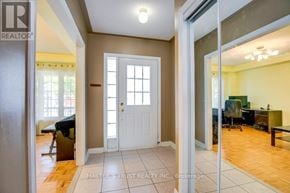 Newmarket (Summerhill Estates) apartment for rent - A room with a white door and a window with blinds.