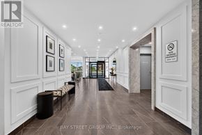 London North (North R) condo for rent - A hallway with a no smoking sign on the wall.