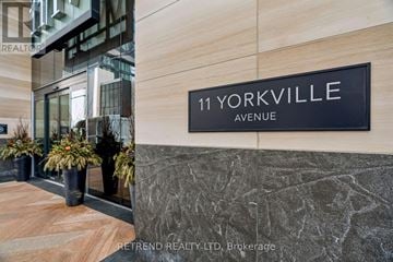 Toronto (Annex) condo for rent - 5709 - 11 YORKVILLE AVENUE 5709