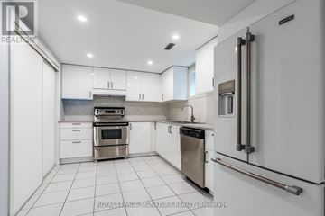 Markham (Village Green-South Unionville) apartment for rent - A white kitchen with a stainless steel oven and dishwasher.