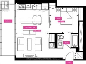 Toronto (Church-Yonge Corridor) condo for rent - 2611 - 101 CHARLES STREET E 2611