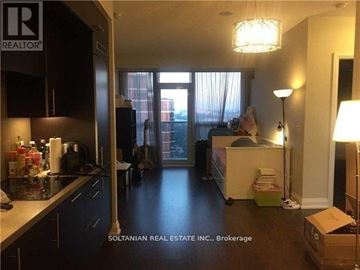 Toronto (Willowdale East) condo for rent - A kitchen with a box on the floor.