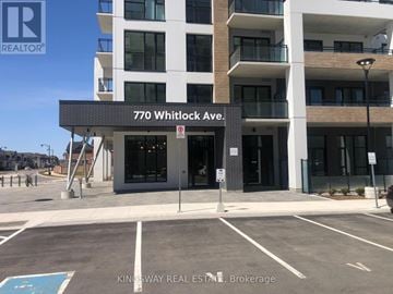 Milton (Cb Cobban) condo for rent - A building with the sign 770 Whitlock Ave. in front of it.