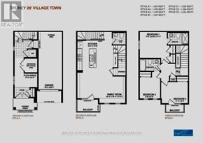 Welland (Dain City) townhouse for rent - A real estate flyer for a property in Sydney 26' Village Town.