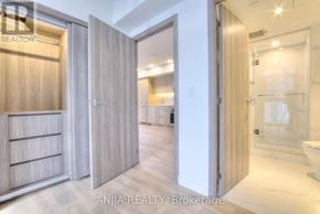 Toronto (Waterfront Communities) condo for rent - A modern bathroom with a toilet and a sink.