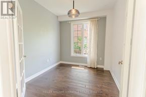 Brampton (Credit Valley) apartment for rent - A room with a window and a view of a building outside.