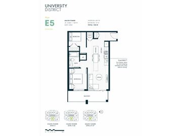 Surrey apartment for rent - A floor plan of a building with a basement, ground floor and first floor.