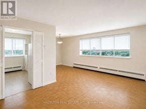 Mississauga (Applewood) condo for rent - A room with a view of the city through the window.