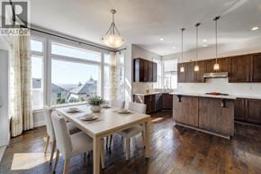 Coquitlam apartment for rent - A dining room with a table set for four.