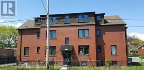 Toronto (Etobicoke West Mall) multi-family for rent - A red brick building with the number 78 on the front door.