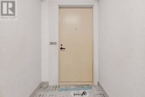 Vaughan (Vaughan Corporate Centre) condo for rent - A door with a number 4312 on it is in a white room.