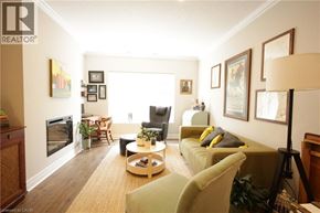 Stratford condo for rent - A living room with a couch, chair, and a coffee table.