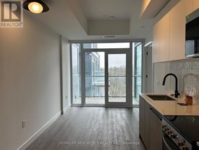 Toronto (Centennial Scarborough) condo for rent - A kitchen with a sink and a window.