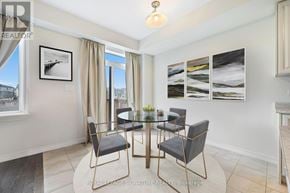 Thorold (Rolling Meadows) apartment for rent - A dining room with a glass table and chairs.