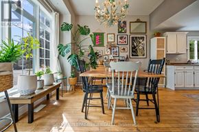 Orangeville apartment for rent - A dining room with a table and chairs.