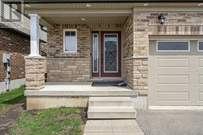 Stratford apartment for rent - A house with a brown door and a garage door.