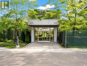 Mississauga (Central Erin Mills) condo for rent - The image shows the front of a building with the numbers 4633 and 4655 on it.
