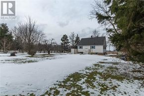Hamilton (Airport Employment Area) apartment for rent - A house is for sale in a snowy field.