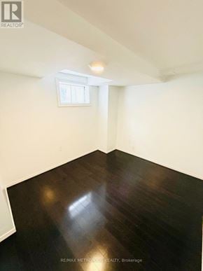 Toronto (Glenfield-Jane Heights) apartment for rent - A room with a window and wooden flooring.