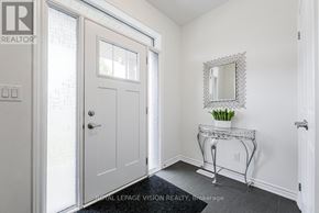 Whitby (Rolling Acres) apartment for rent - A white door with a glass window is on the left side of the image.