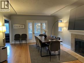 Vancouver apartment for rent - A dining room with a table set for six.