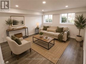 Welland (N. Welland) apartment for rent - A bedroom with a bed, nightstand, and window.