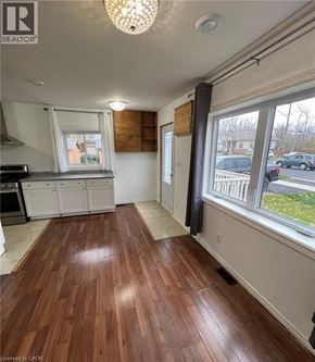 Fort Erie apartment for rent - A realtor image of a kitchen with wood flooring.