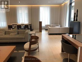 Toronto (Church-Yonge Corridor) condo for rent - A living room with a couch, chairs, and a dining table.